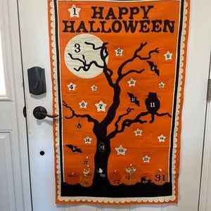 Large Pottery Barn Halloween advent calendar